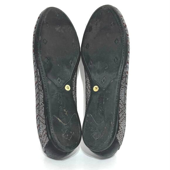 Donald J. Pliner Women’s Beaded Multicolor Ballet Flats Shoes Black Size 7 M - Picture 10 of 11